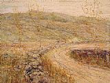 Spring Canvas Paintings - Road in Spring